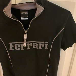 Ferrari zip up shirt